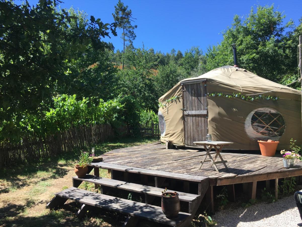 Star Gazing Luxury Yurt With River Views, Off Grid Eco Living Vale do Barco Eksteriør billede